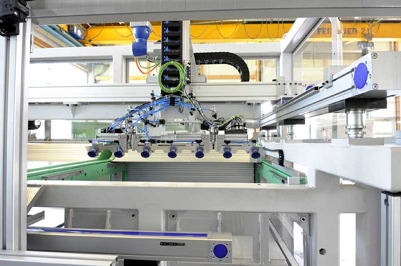 Teilehandling, Teiletransport