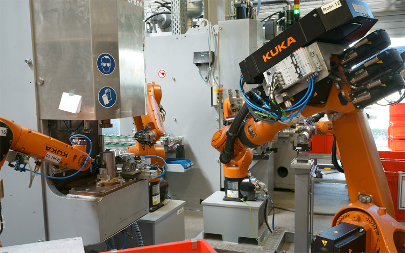 Robotik, Industrieroboter, Automatisierung Produktionsanlagen